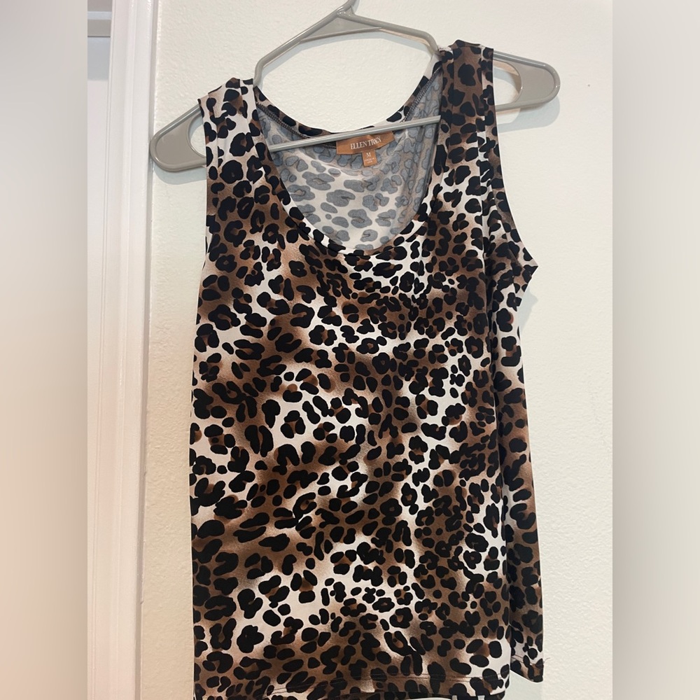 Elem Tracy leopard shirt